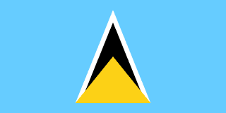 St. Lucia flag